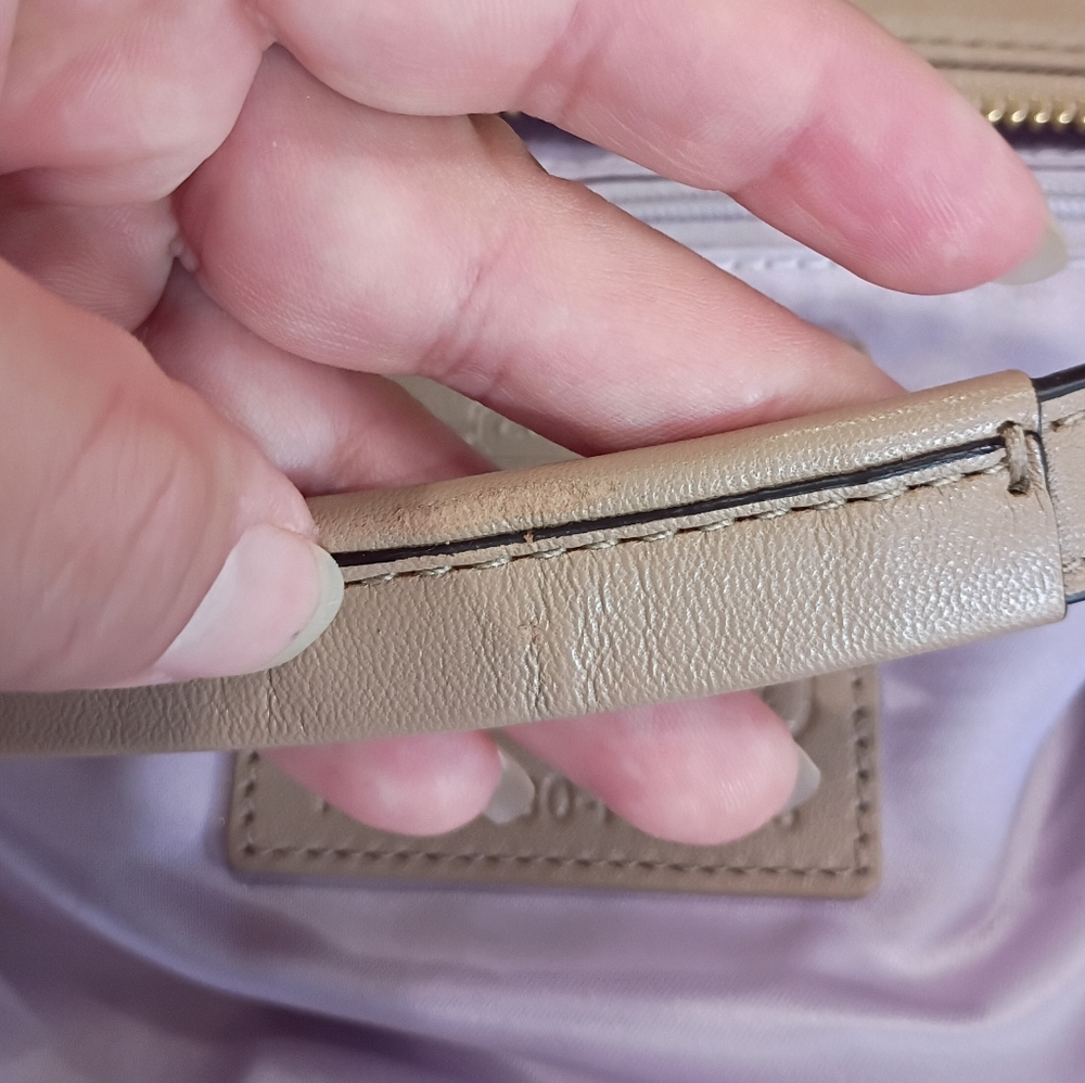 Coach Kirsten tan med leather shoulder bag - Picture 17 of 17